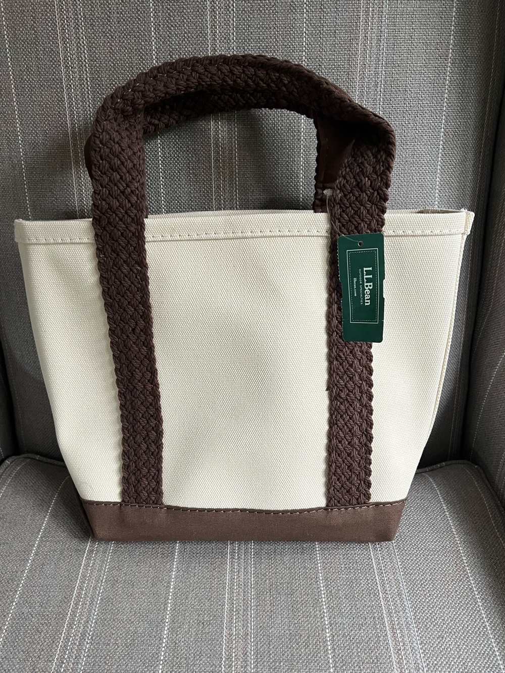 🌟NWT L.L.Bean SMALL Web Handled JAPAN Boat & Tote